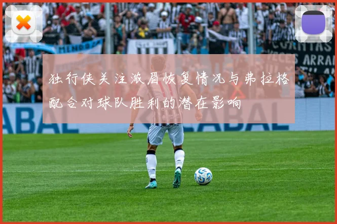 独行侠关注浓眉恢复情况与弗拉格配合对球队胜利的潜在影响